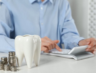 Woman with beautiful teeth smiling